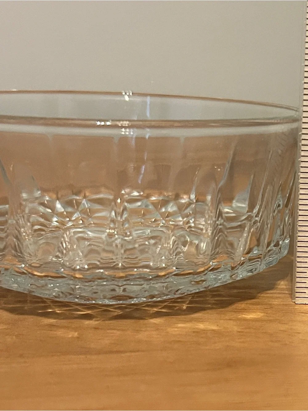 Vintage Arcoroc France Glass Dessert Bowls with Starburst Motif Clear - Set of 4